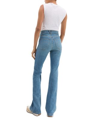 Beverly High Rise Skinny Flare Jeans in Enough Said