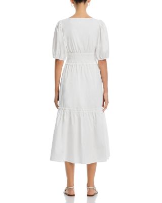 Poplin Midi Dress