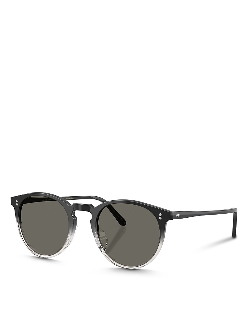 Oliver Peoples Ov5183s O'malley Sun Round Sunglasses, 48mm In Gray