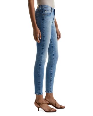 Farrah Mid Rise Skinny Jeans in 18 Years Dream