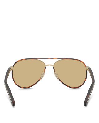 PR B57S Aviator Sunglasses, 59mm