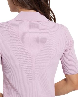 Kenzie Rib Knit Polo