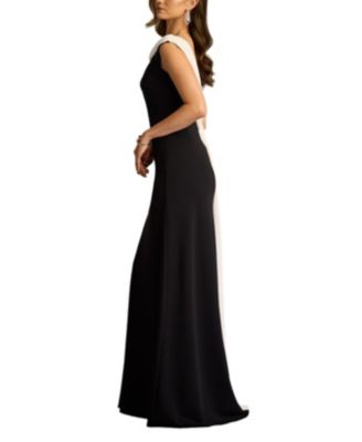 Plaza Drape Back Gown