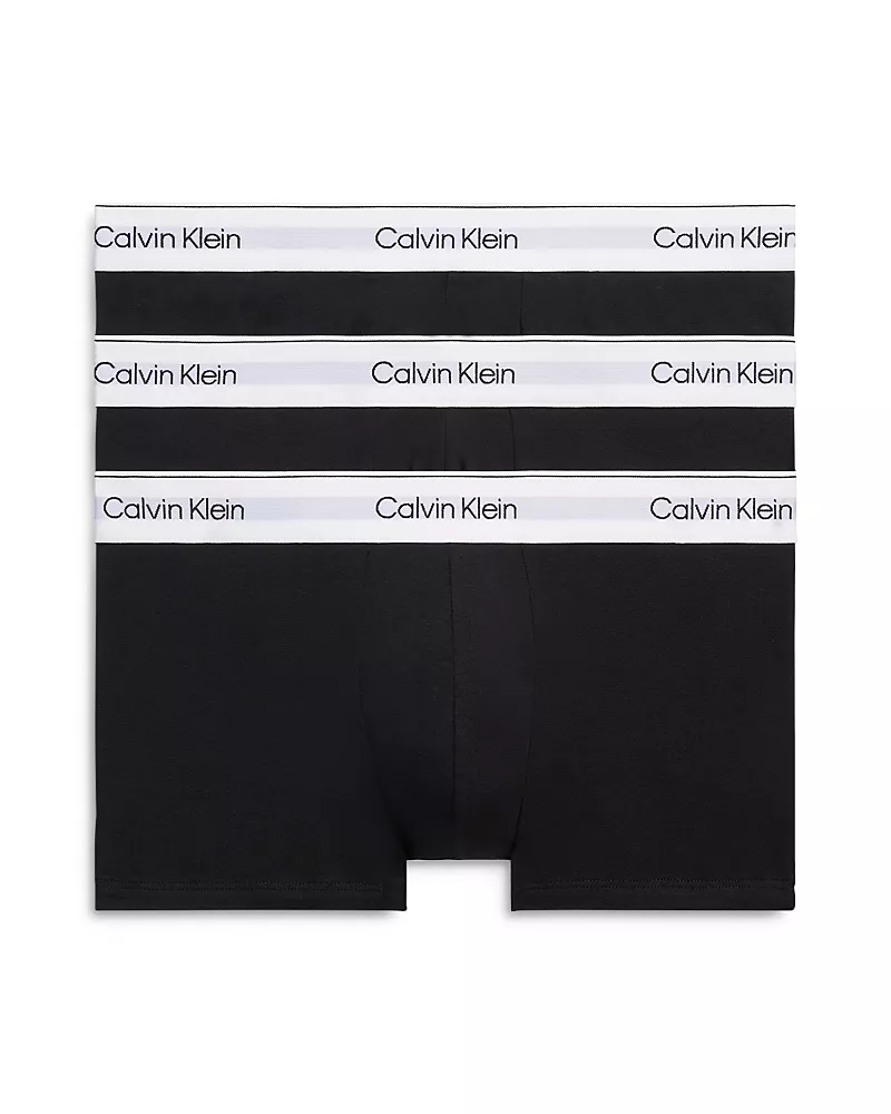 Calvin Klein Low Rise Trunks, Pack of 3