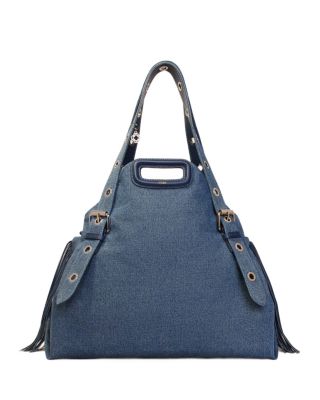 Maje - Miss M XL Denim Bag