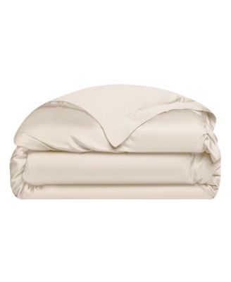 Cozy Earth Wrinkle Resistant Duvet Cover In Oat