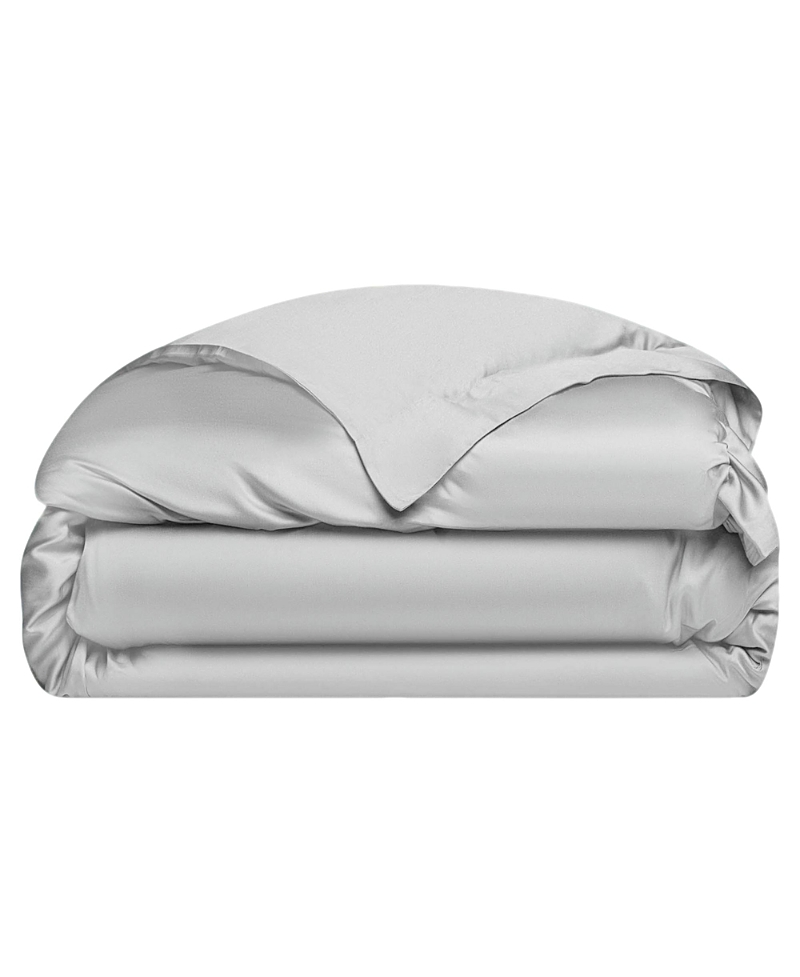 Cozy Earth Duvet Cover, Twin In Light Grey