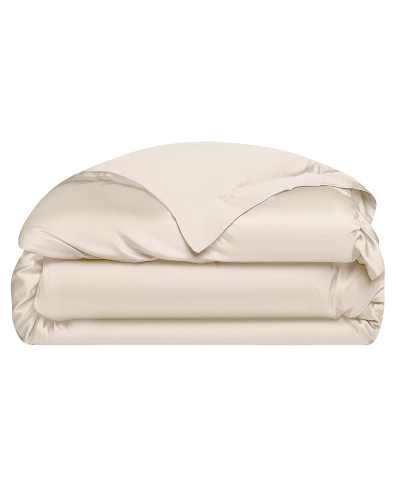 Cozy Earth Wrinkle Resistant Duvet Cover In Oat