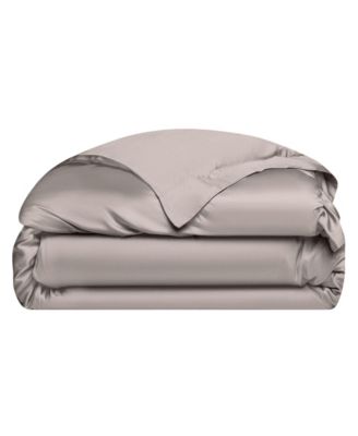 Cozy Earth Wrinkle Resistant Duvet Cover In Driftwood