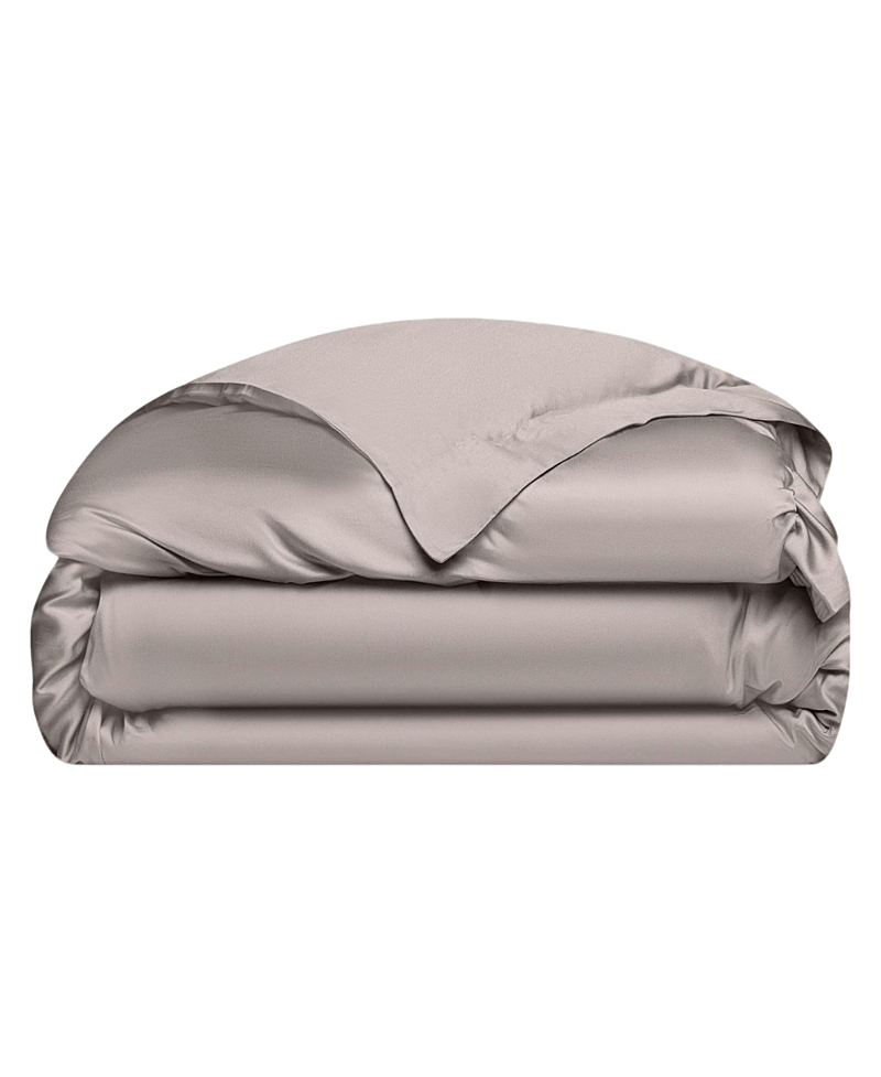 Cozy Earth Wrinkle Resistant Duvet Cover In Driftwood