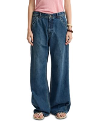 【DENIMIST/デニミスト】TERIWIDELEGJEANS Denimist Teri Wide Leg Carpenter Jeans in Shane Indigo