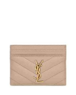 Saint Laurent Cassandre Matelasse Card Case