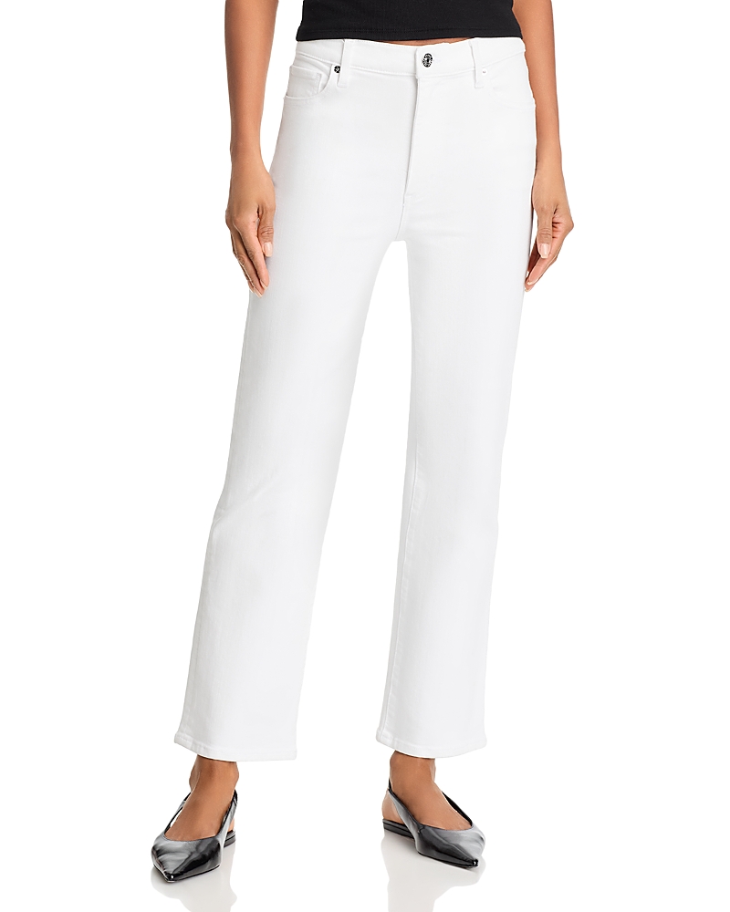 Frame Le Sleek High Rise Straight Jeans