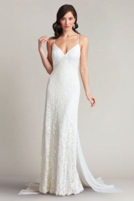  Miramar Cross Back Lace Gown