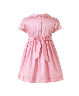 Girls' Bow Smocked Dress - Little Kid, Big Kid