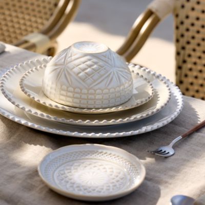 Cristal White Appetizer Plate