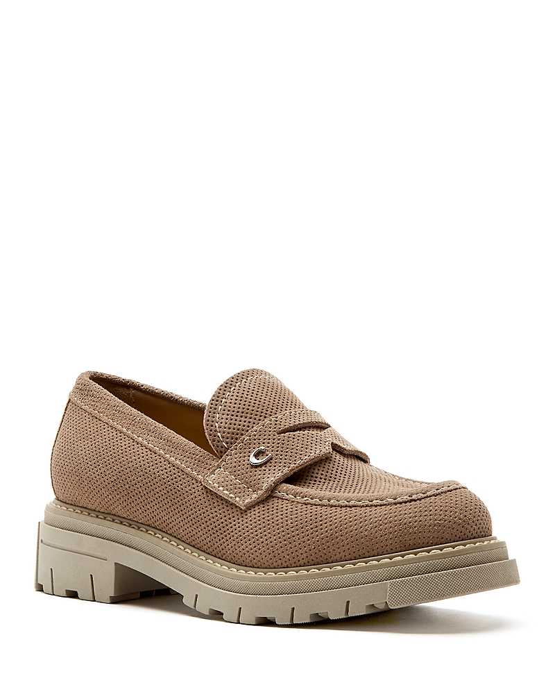 La Canadienne Women's Dillon Suede Penny Loafers