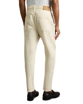 Rathbone Cropped Relaxed Fit Jeans in White