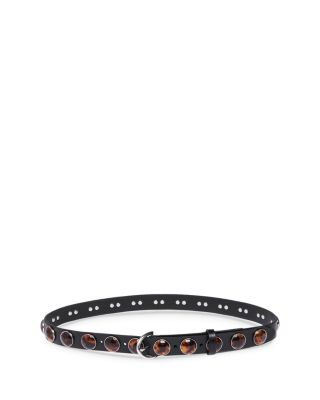 rag & bone - Women's Cabochon Baby Boyfriend Belt