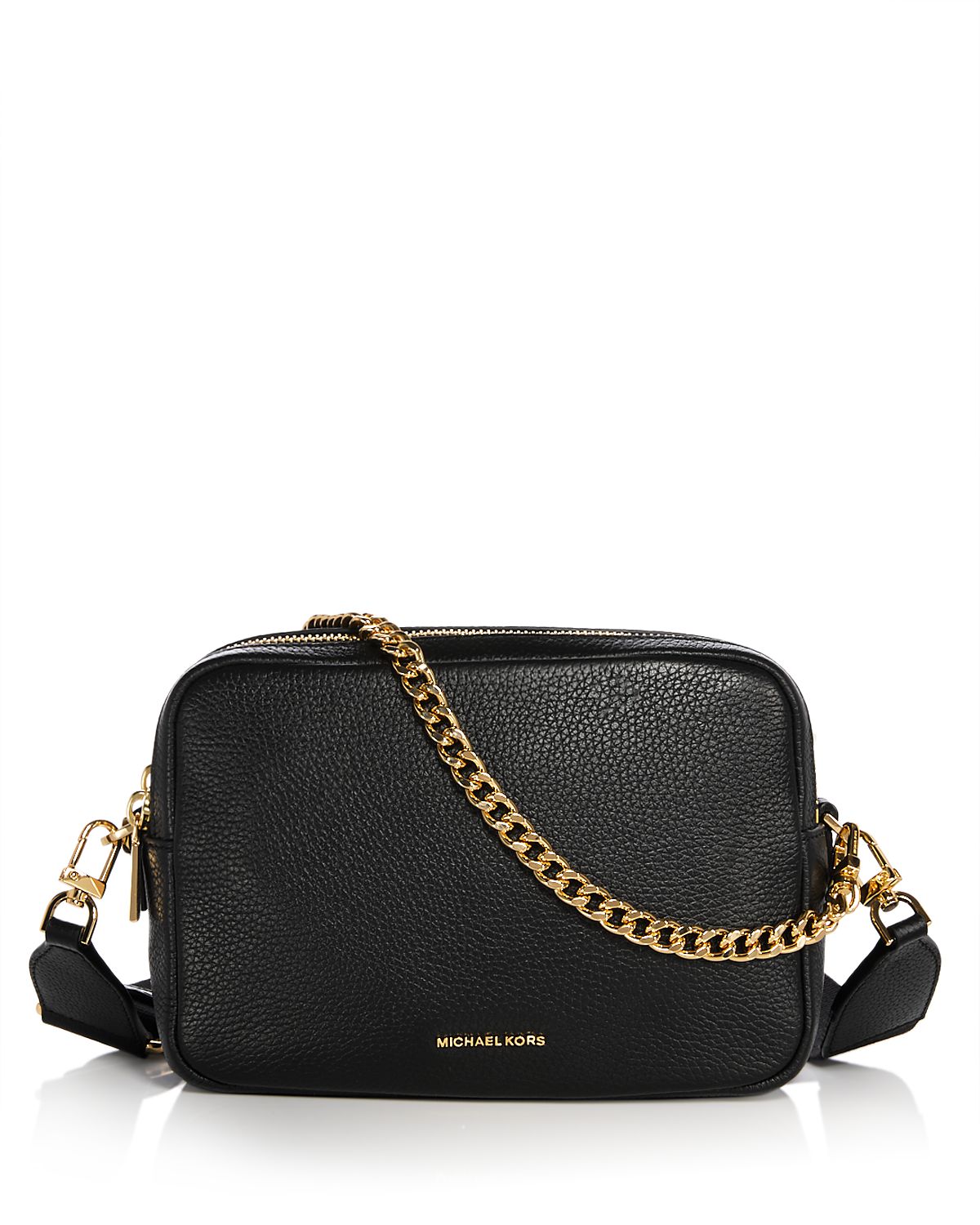 Michael Kors Bryant Medium Double Zip Chain Camera Crossbody