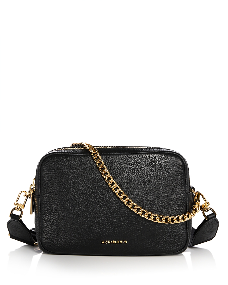 Michael Kors Bryant Medium Double Zip Chain Camera Crossbody