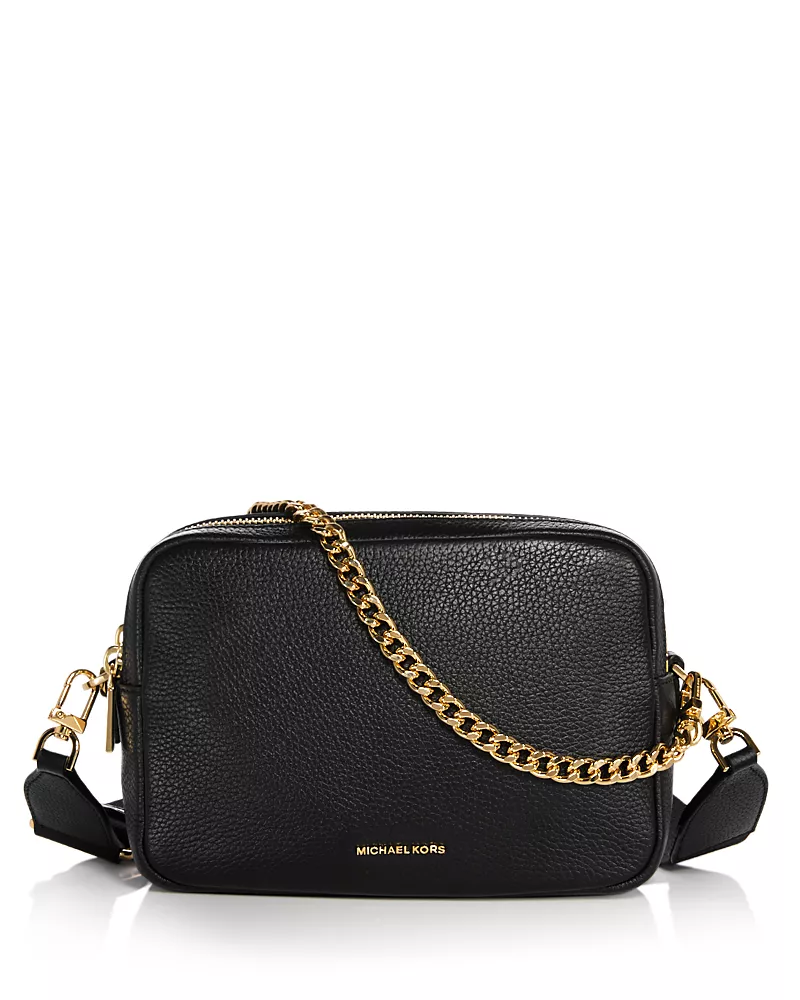 Michael Kors Bryant Medium Double Zip Chain Camera Crossbody
