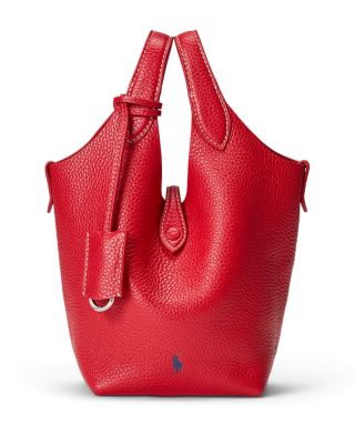 Polo Play Leather Small Tote & Crossbody