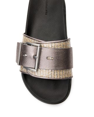 Women's Ellie Raffia Slide Sandals