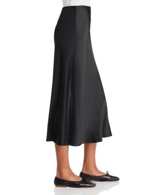 Bias Slip Midi Skirt