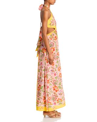 Beauty Scarf Maxi Halter Dress - Exclusive  