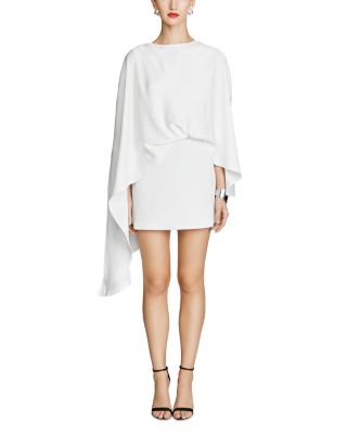 HALSTON - Laure Crepe Mini Dress