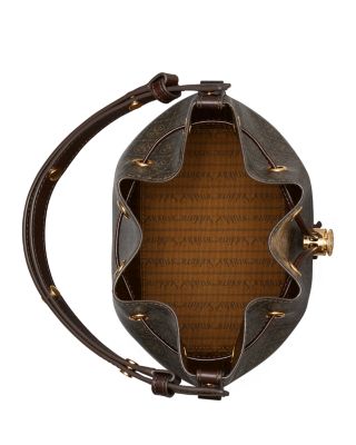 T Monogram Coated Canvas Bucket Bag