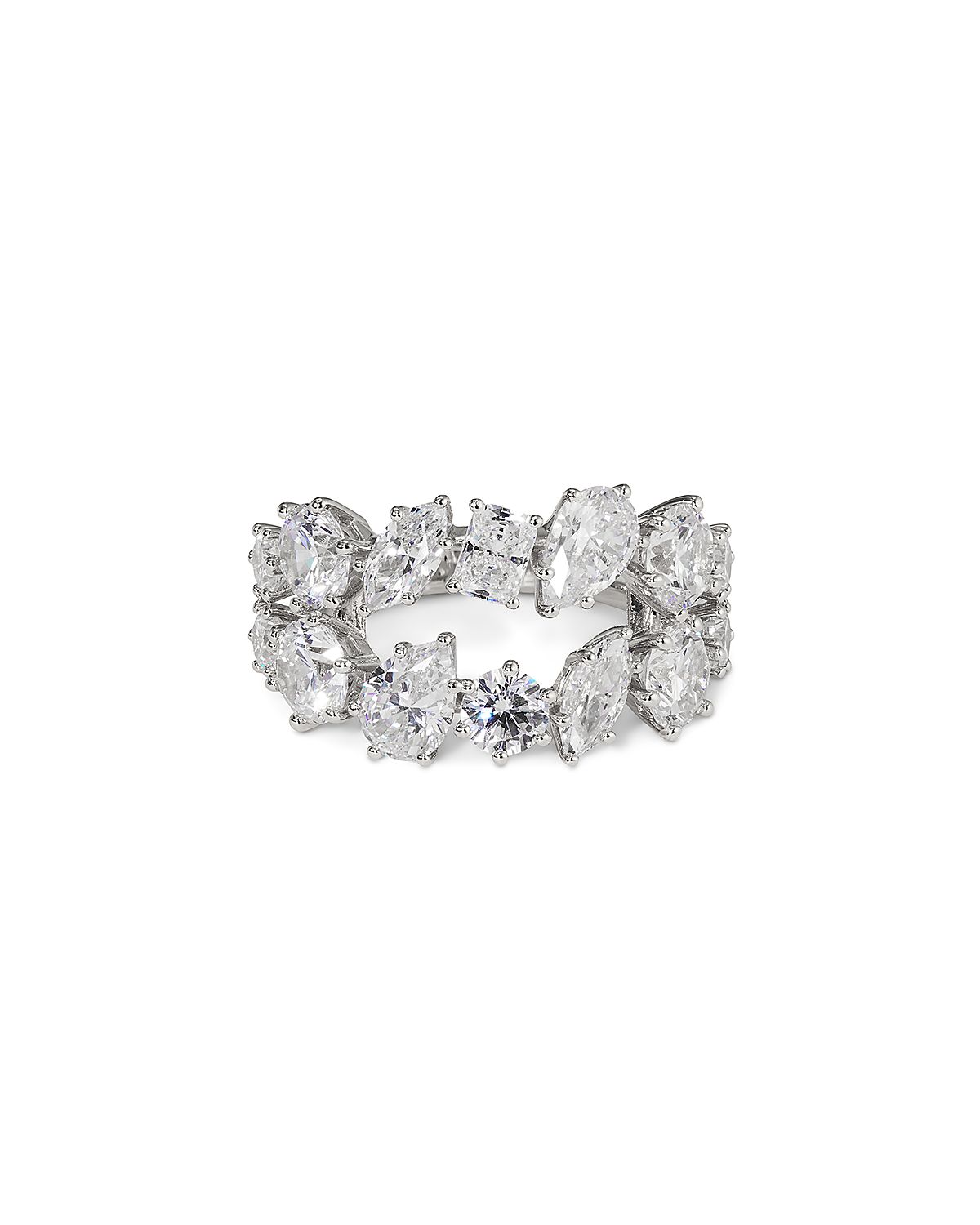 Nadri Btrx Mixed Cubic Zirconia Cocktail Ring