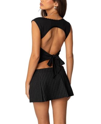 Fae Square Neck Open Back Top