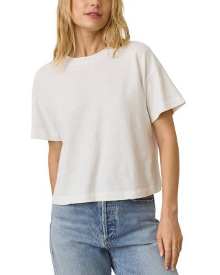 Vintage Slub Crop Tee