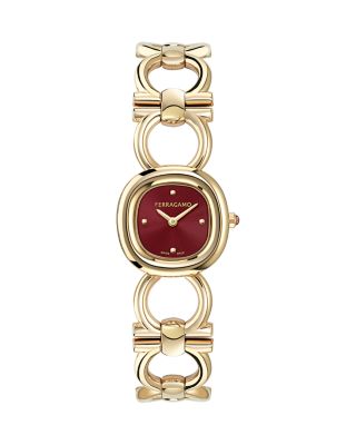 FERRAGAMO - Double Gancini Watch, 25mm