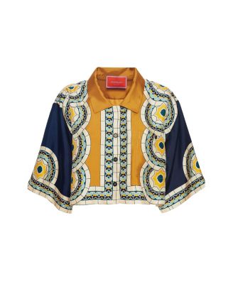 Short Plac&amp;eacute;e Mudejar Shirt