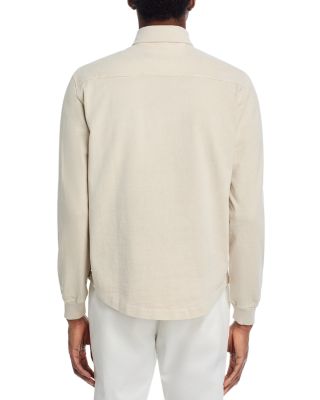 Caza Knit Button Front Shirt