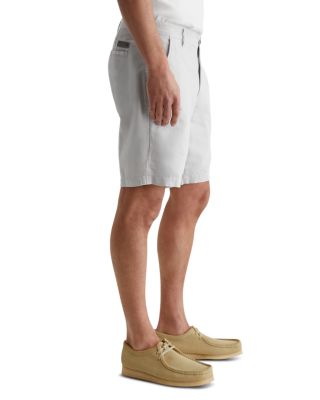 The Wanderer Slim Fit Linen Shorts