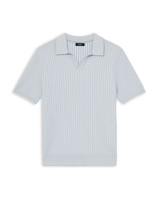 Lancaster Open Collar Textured Polo Shirt