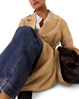 Petites Riley Trench Coat