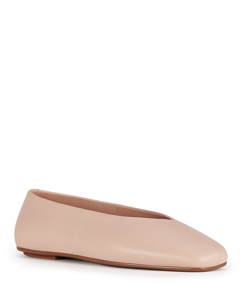 Jeffrey Campbell Women's Fathom Square Toe Ballet Flats