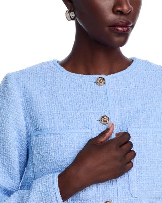 AQUA Tweed Jacket - Exclusive | Bloomingdale's