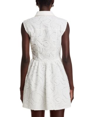 Lace Mini Shirt Dress - Exclusive