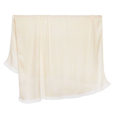 Daasu Zebra Print Stonewashed Cotton Throw