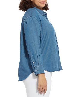 Bay Crop Chambray Shirt