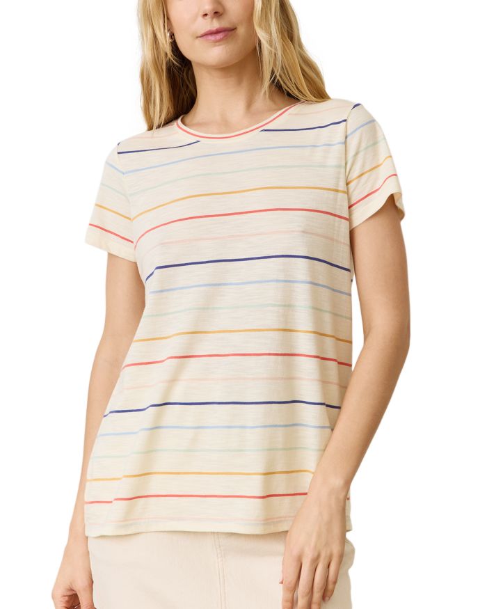 Striped Swing Crewneck Tee