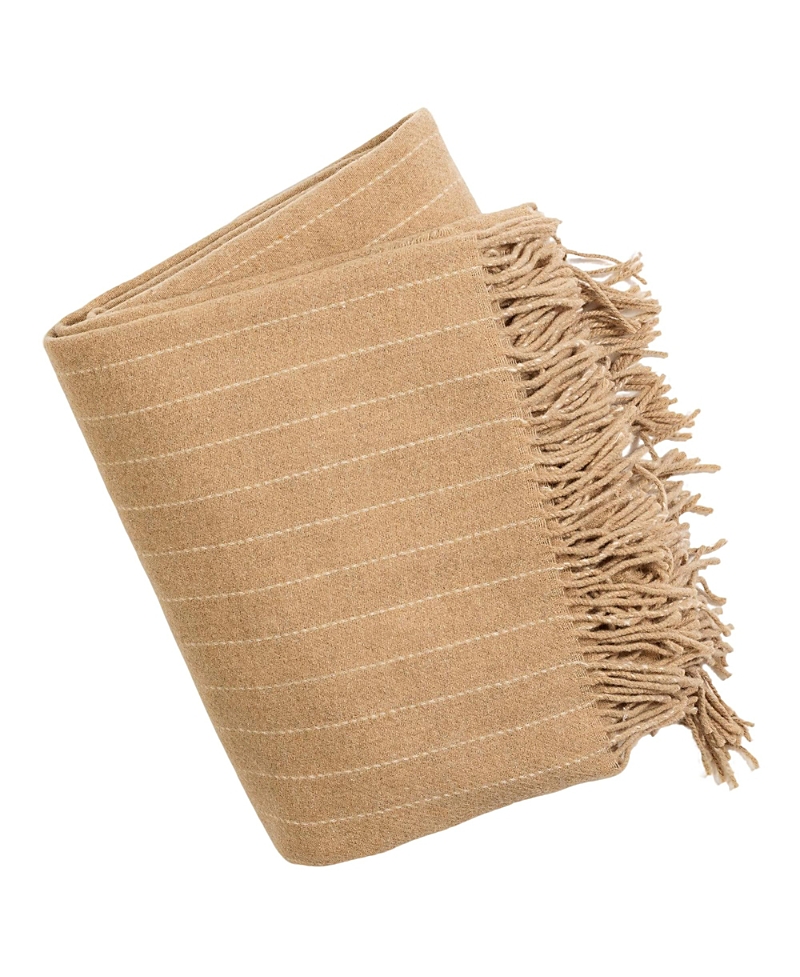 Cozy Earth Florence Blanket In Brandy