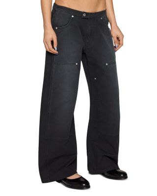 Jax Mid Rise Barrel Leg Pants