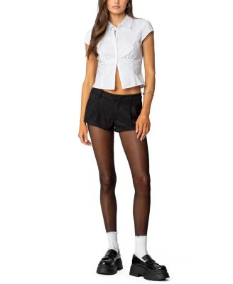 Kera Tailored Micro Shorts